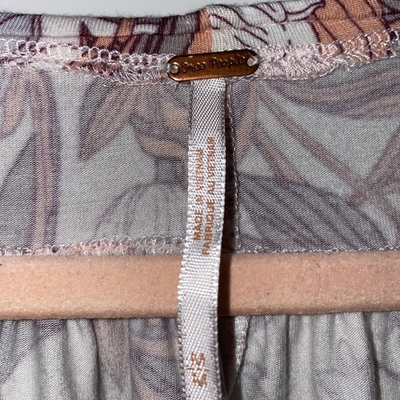 Free People tie sleeve blouse - Picture 4 of 4